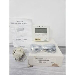 Vintage Cortelco Caller ID Call Waiting ID Model 98 Beige With Box‎ And Manual